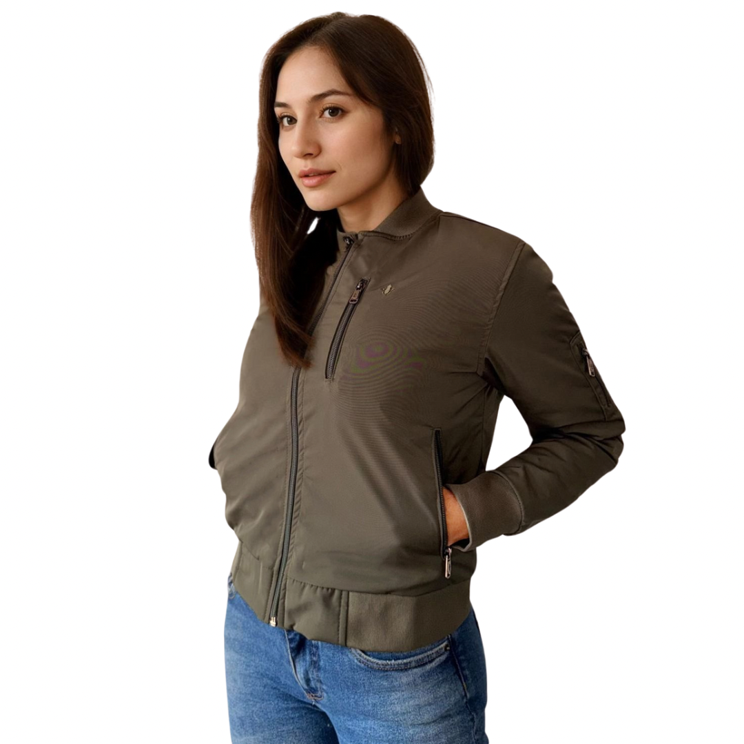MILEN Chaqueta En Gabardina Impermeable