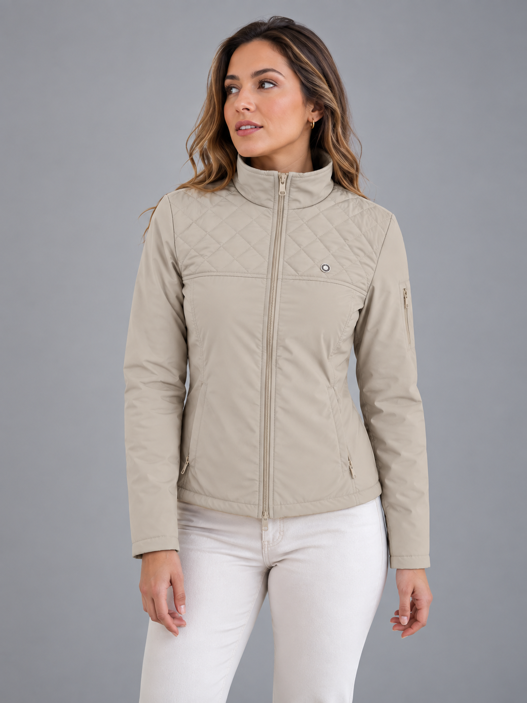 TEAM Chaqueta Forrada En Piel De Conejo