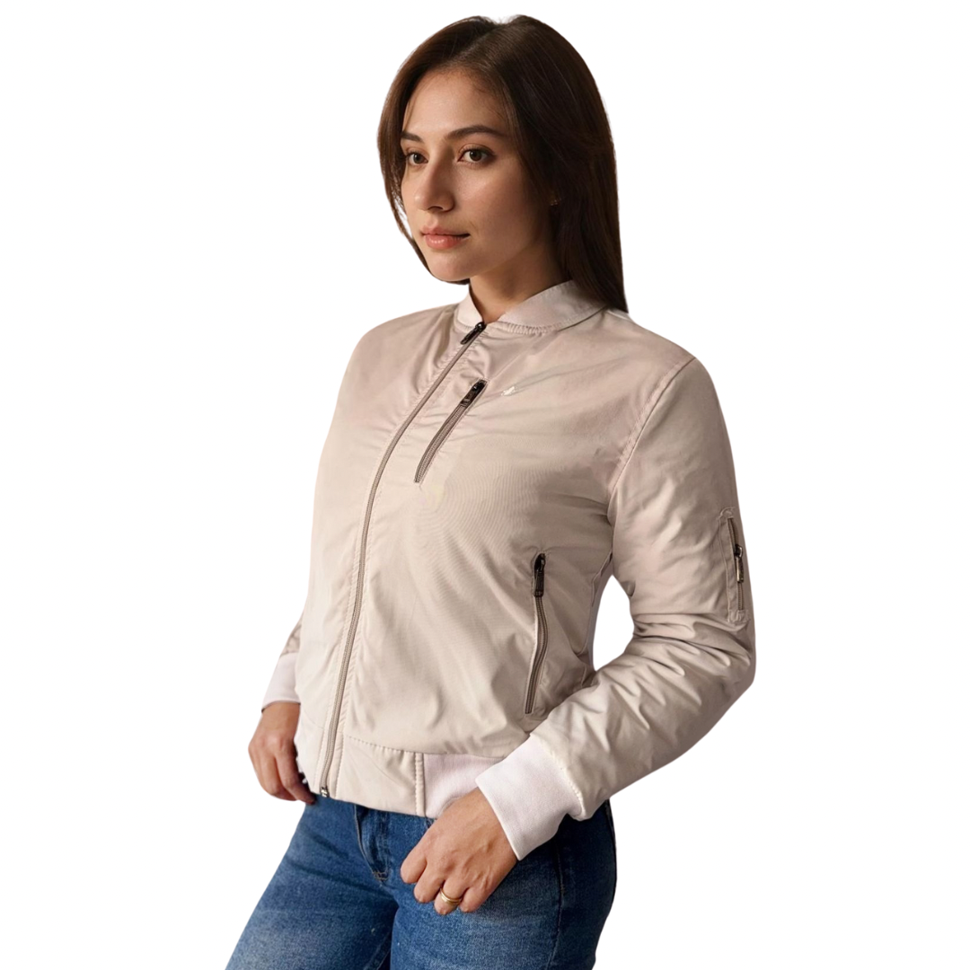 MILEN Chaqueta En Gabardina Impermeable