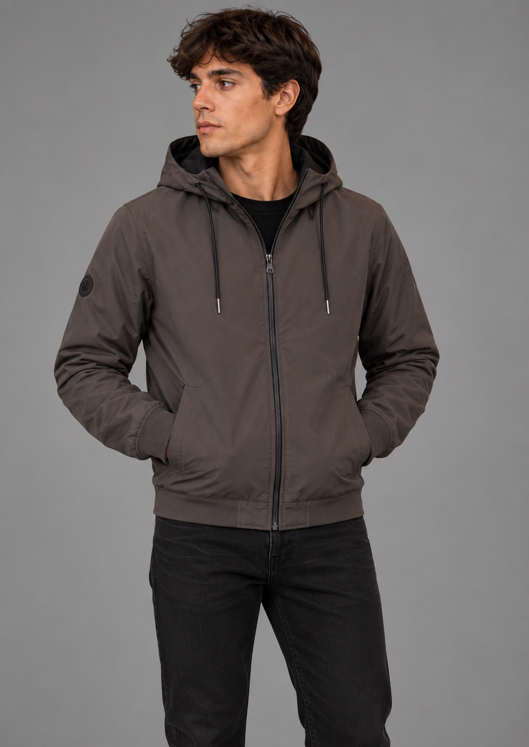 TROYA Chaqueta En Gabardina Impermeable