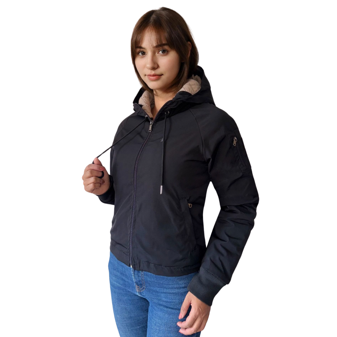 ZOE Chaqueta En Gabardina Impermeable