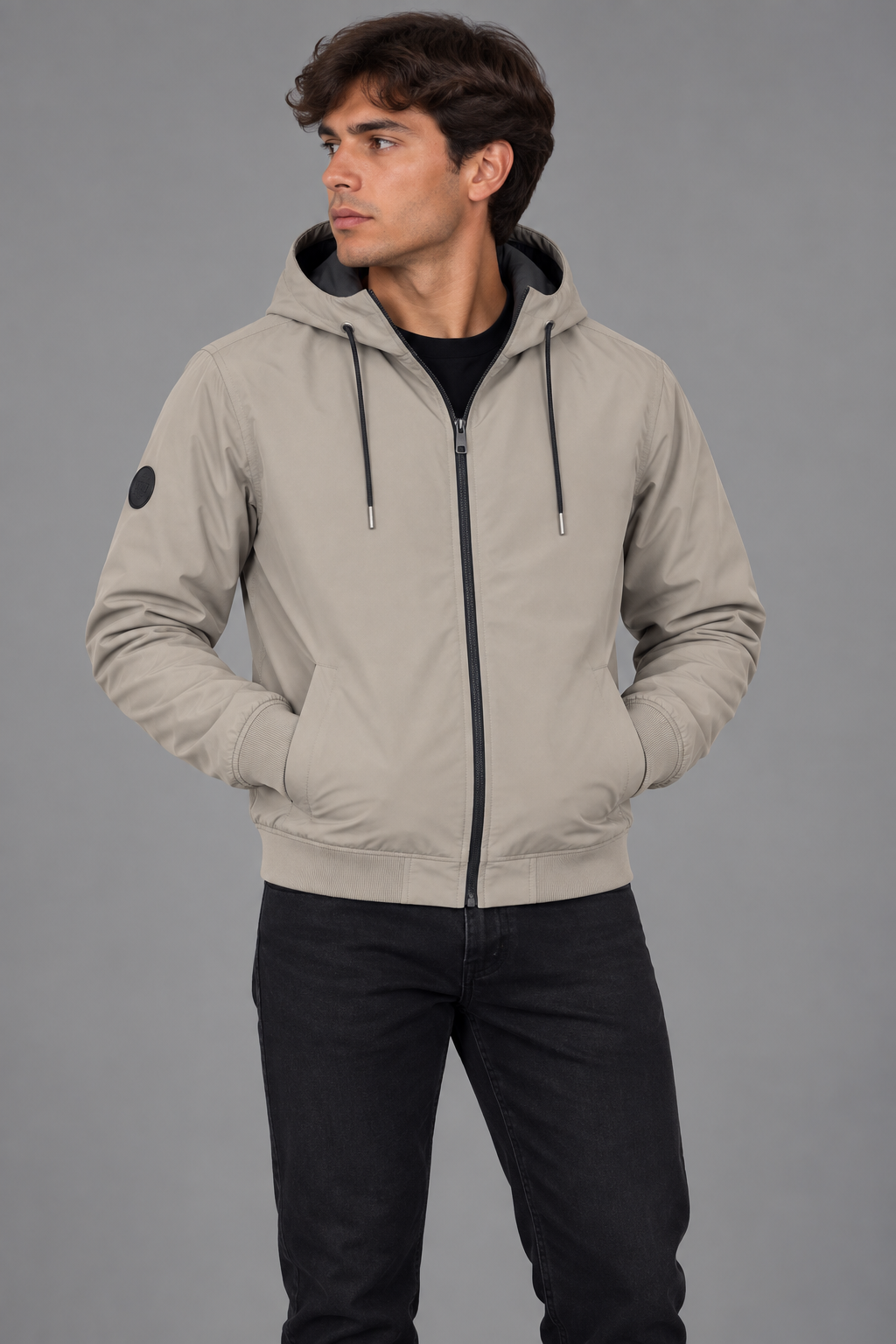 TROYA Chaqueta En Gabardina Impermeable