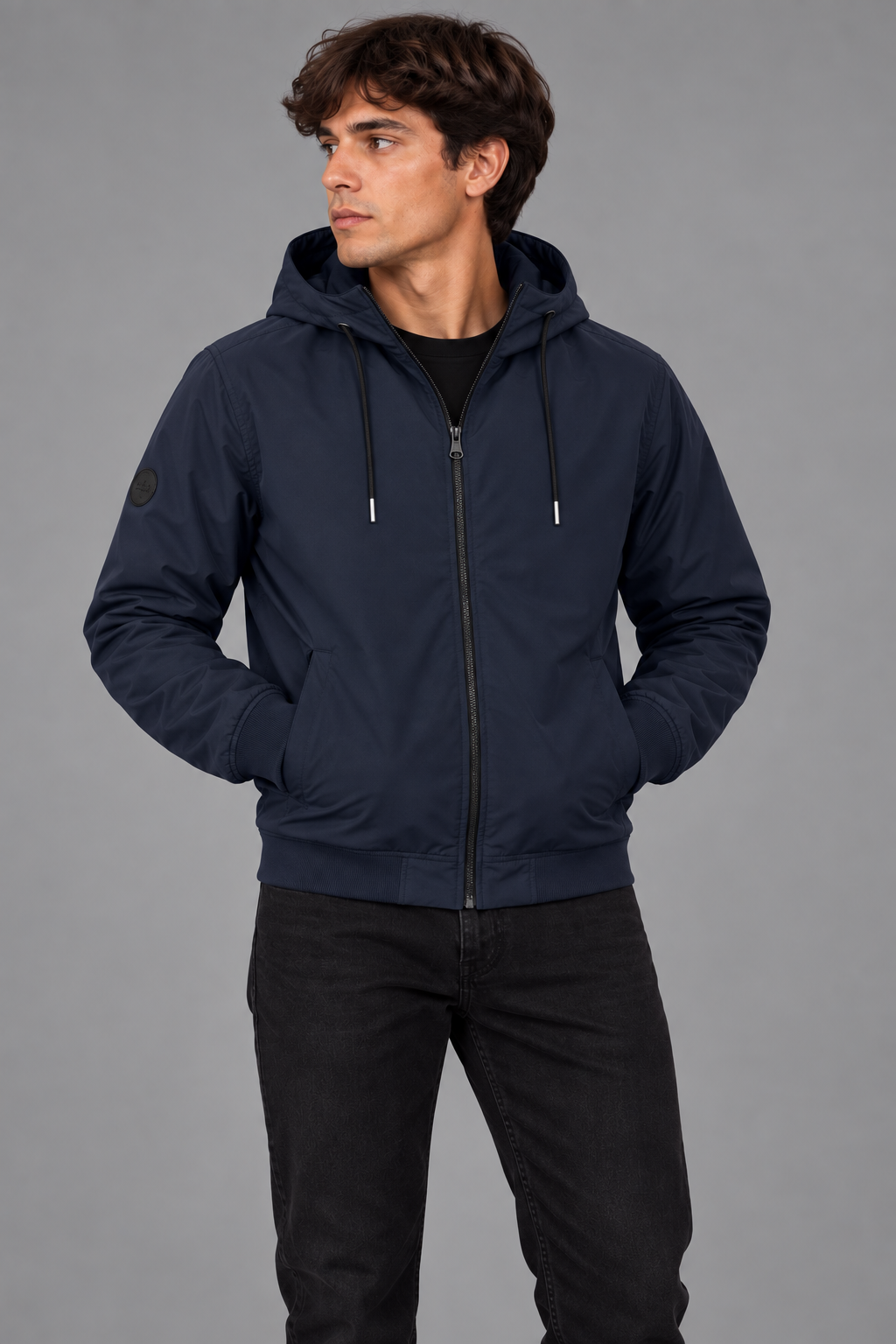 TROYA Chaqueta En Gabardina Impermeable
