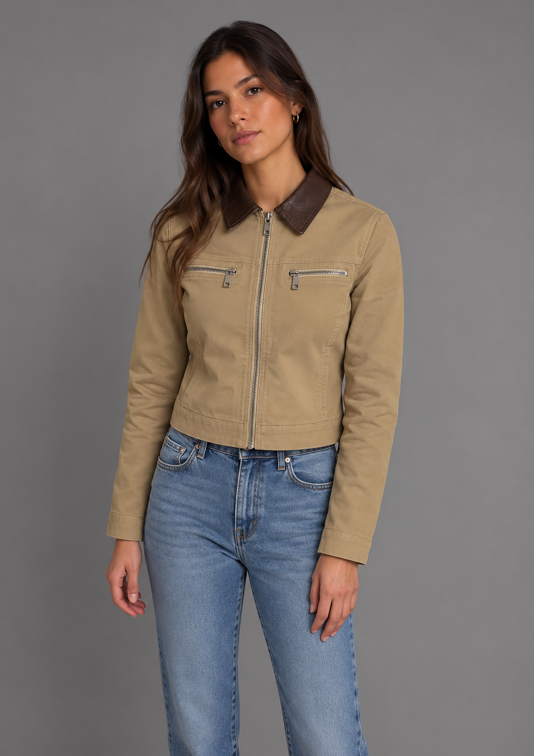 KATAN Chaqueta Forrada En Ovejero