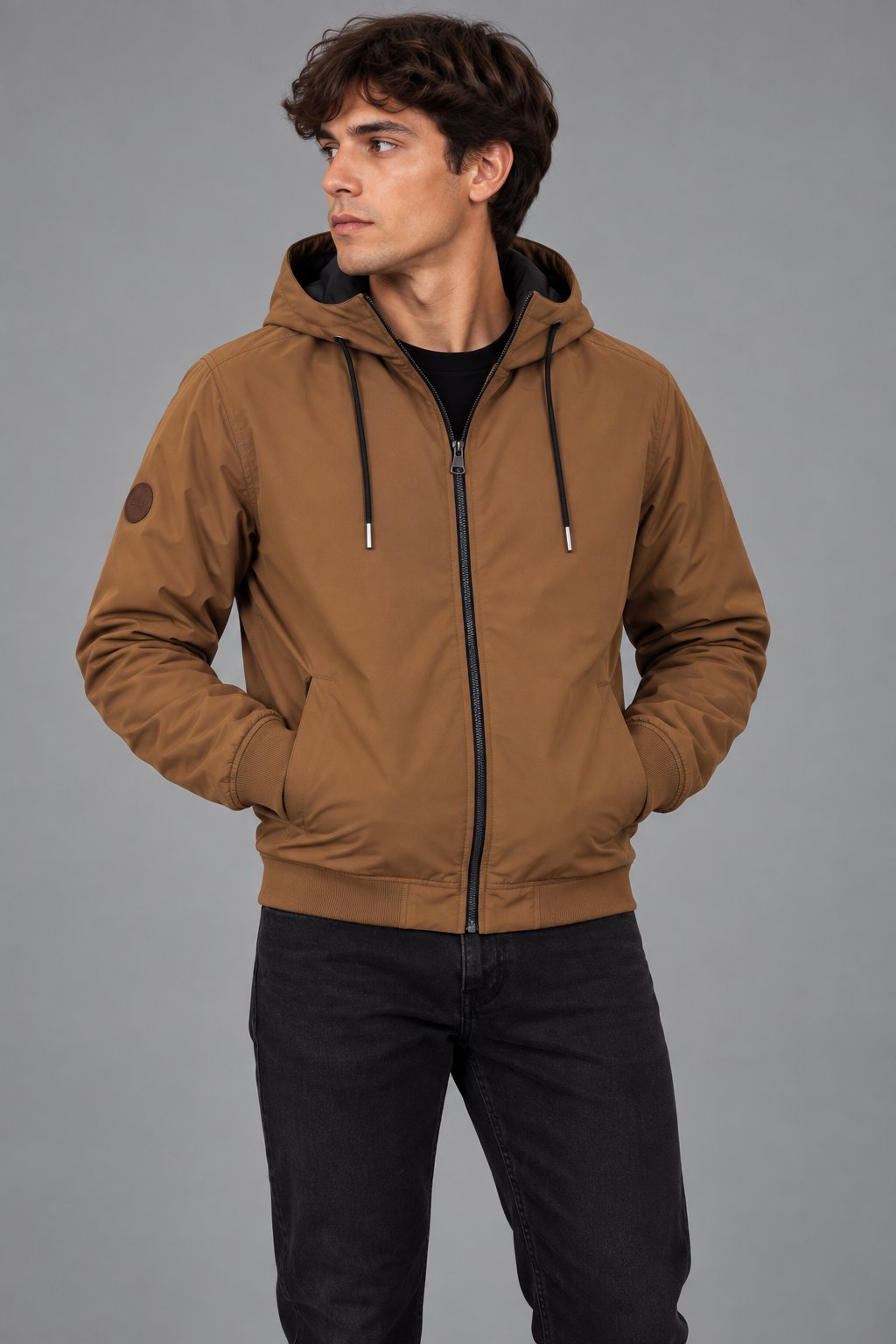 TROYA Chaqueta En Gabardina Impermeable