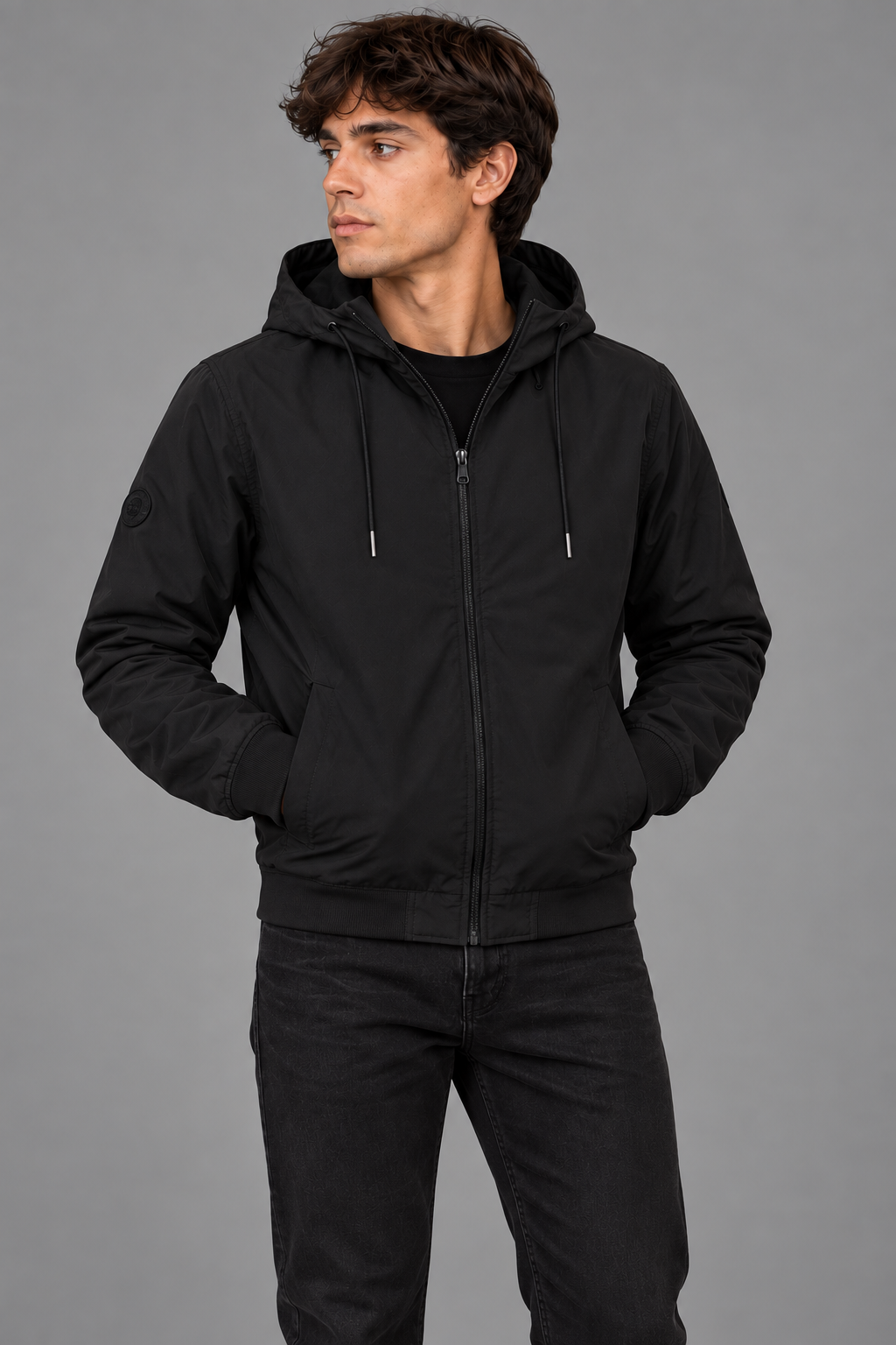 TROYA Chaqueta En Gabardina Impermeable